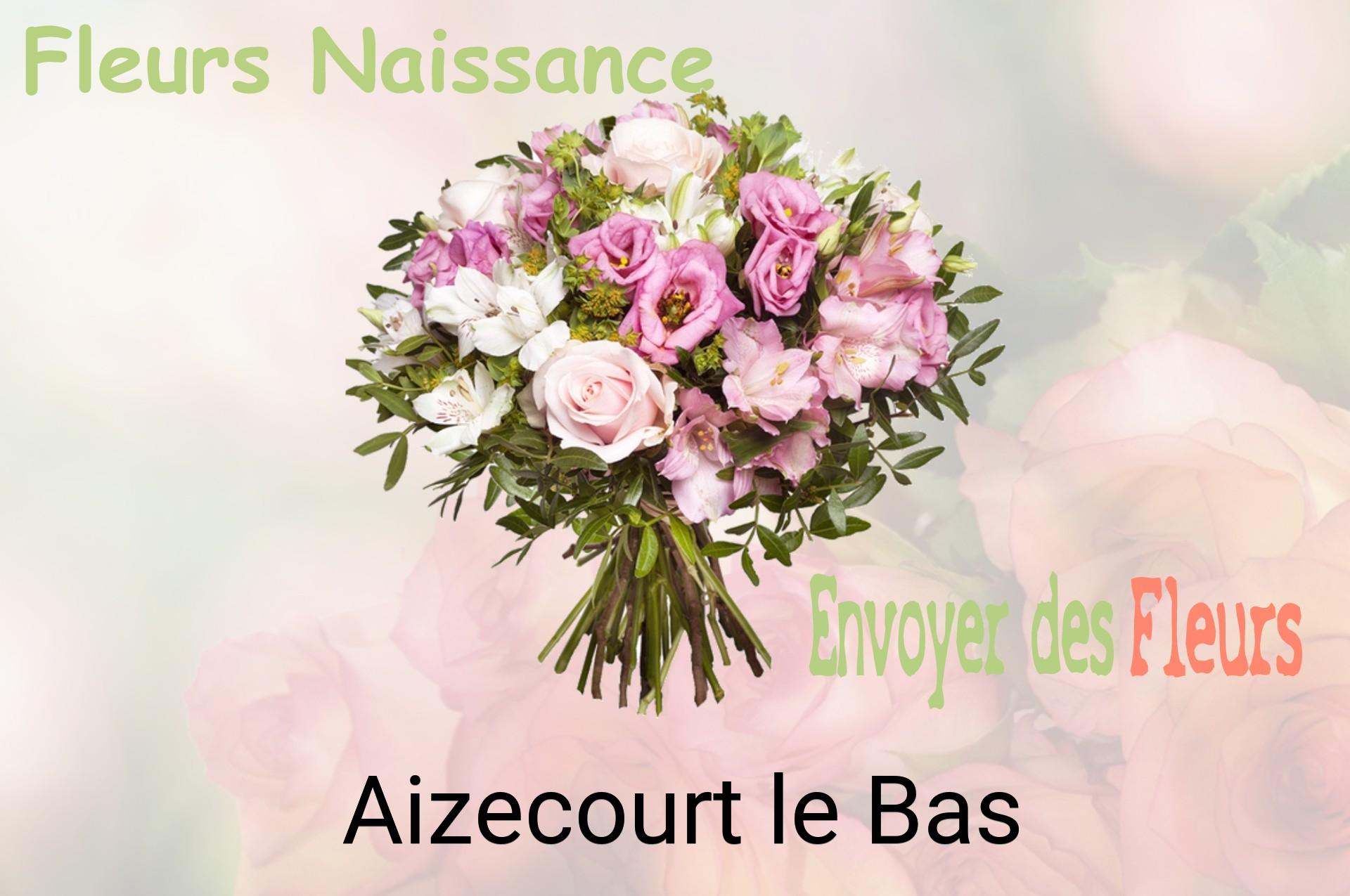 Bouquet de fleurs de naissance livré à Aizecourt-le-Bas